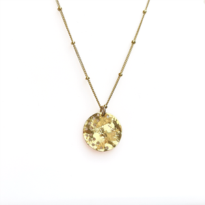 Gold Eclipse Necklace