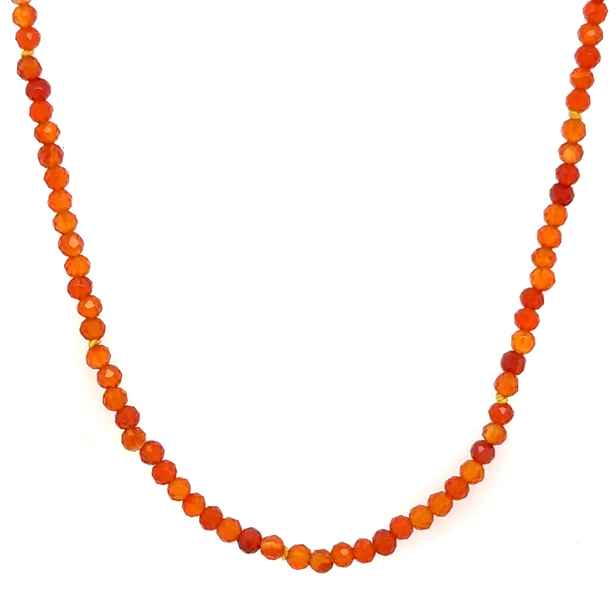 Evie Beaded Necklace - Carnelian