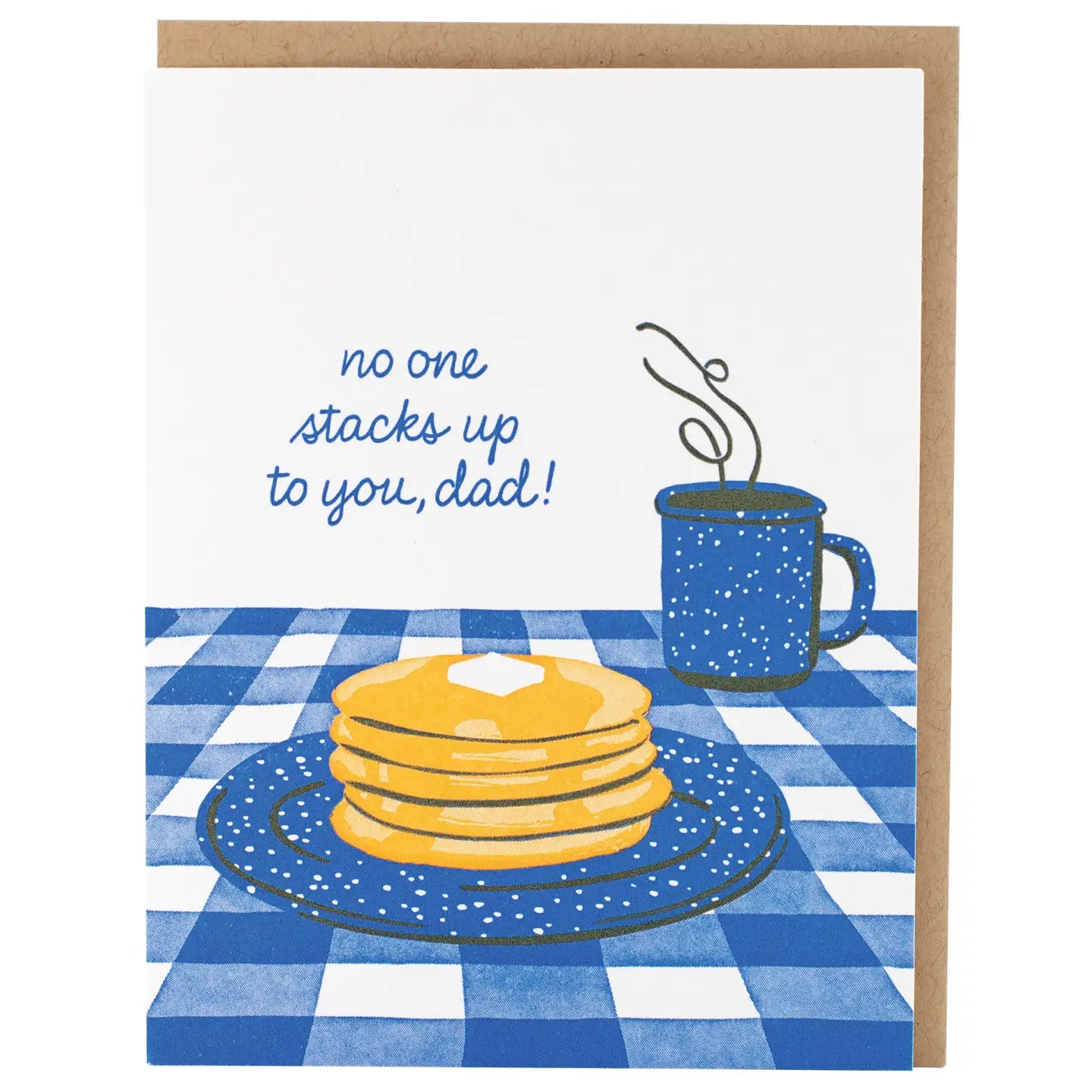 Pancake Stack Dad Card