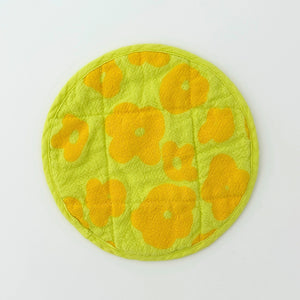 Lime Flower Potholder