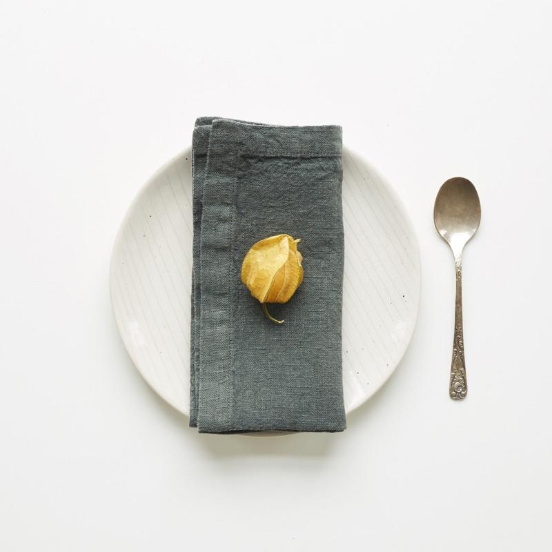 Linen Napkins - Set/2 - Forest Green