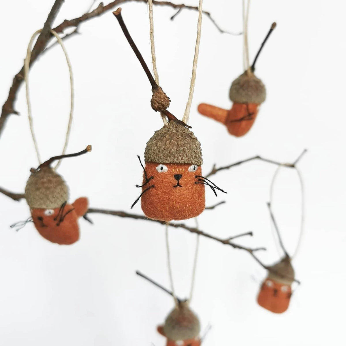 Forest Cat Ornaments