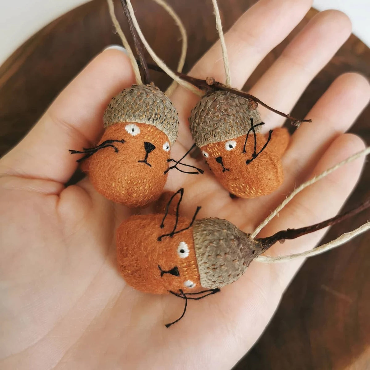Forest Cat Ornaments