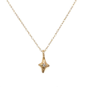 10k North Star Necklace