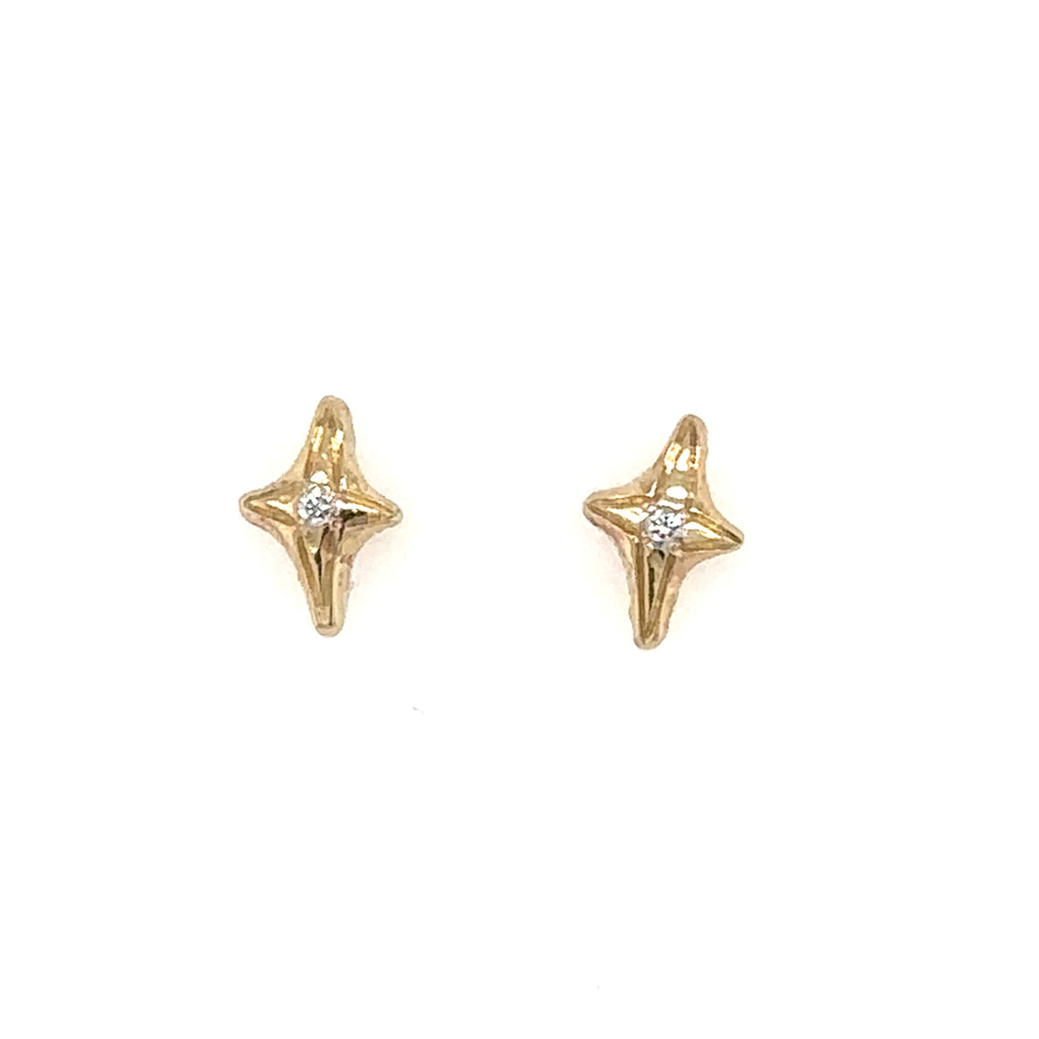 10k North Star Diamond Studs