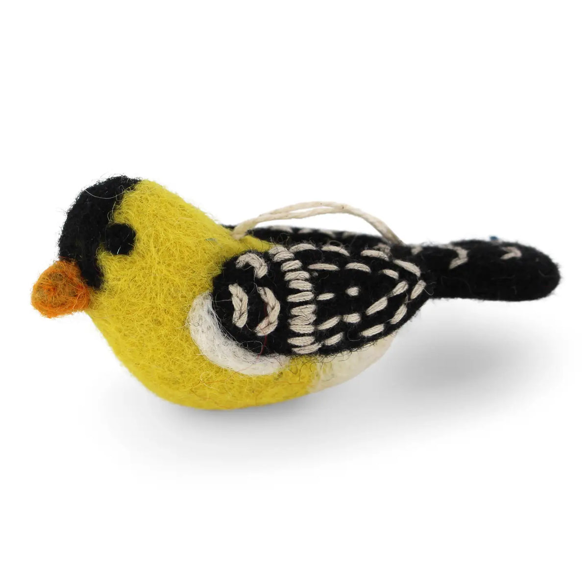 Felt Gold Finch Ornament