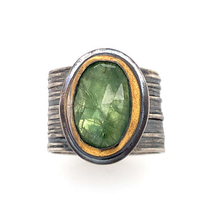 Green Kyanite on Wide Band