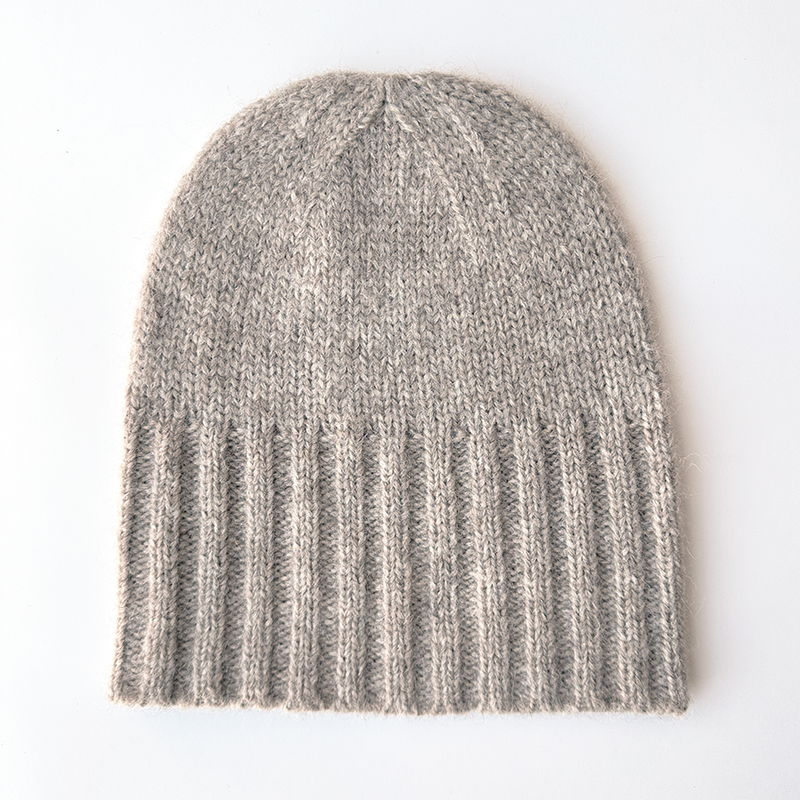 Alpaca Hand Knit Flat Hat