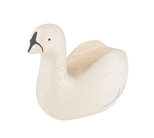 Tiny Wooden Swan