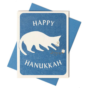 Happy Hanukkah Dreidel Card