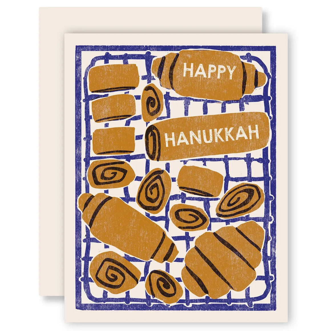 Happy Hanukkah Rugelach Card
