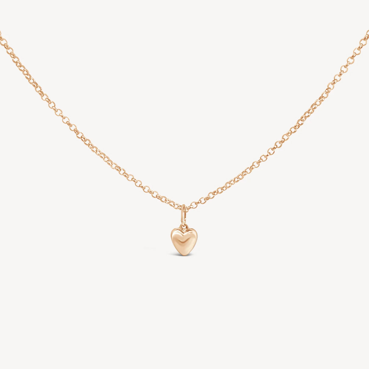 Lou Puff Heart Necklace - KESTREL