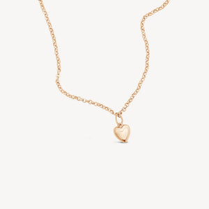 Lou Puff Heart Necklace