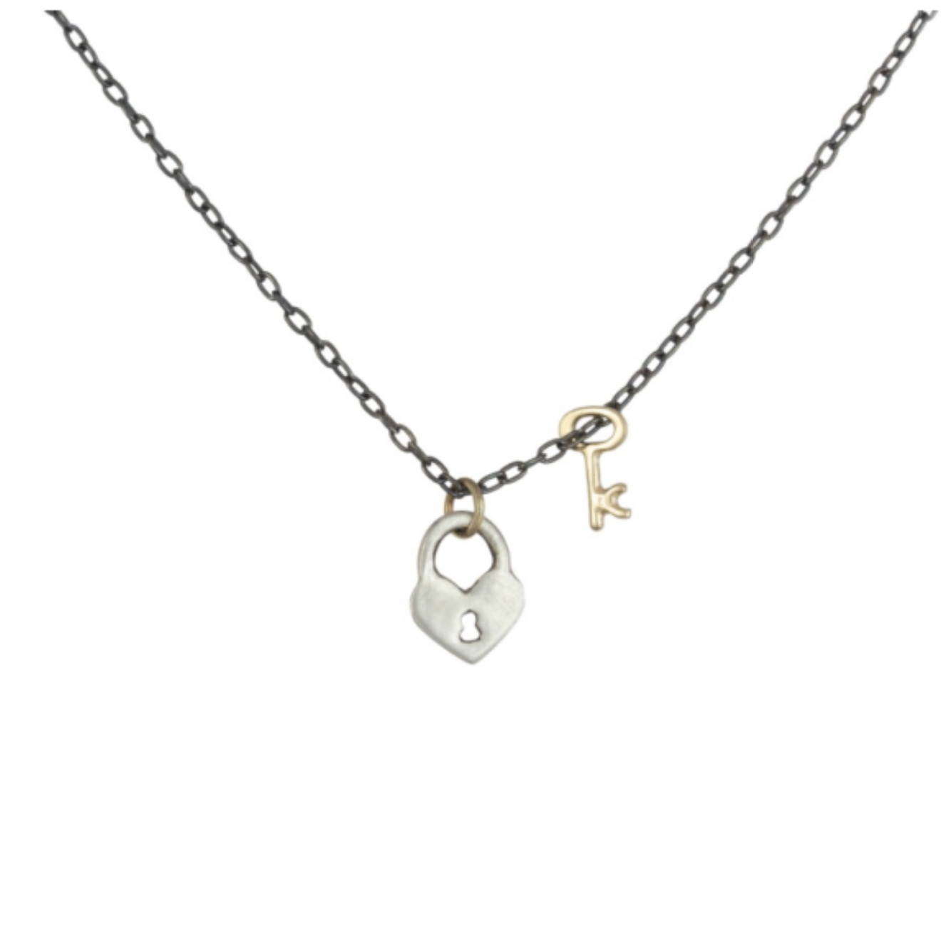 Tiffany & Co. White Gold Diamond Crown Key Pendant | Rich Diamonds