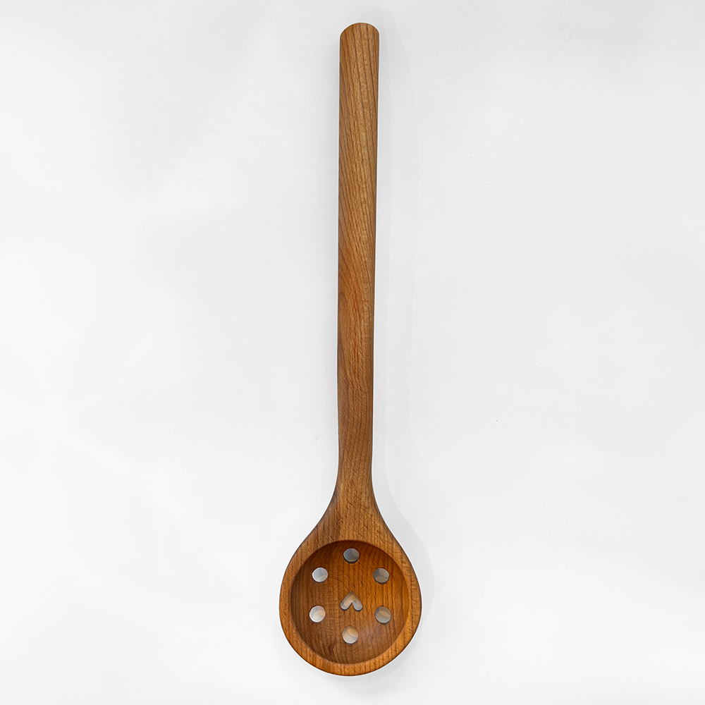 12" Heart Straining Spoon