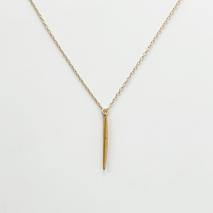 Gold Icicle Necklace