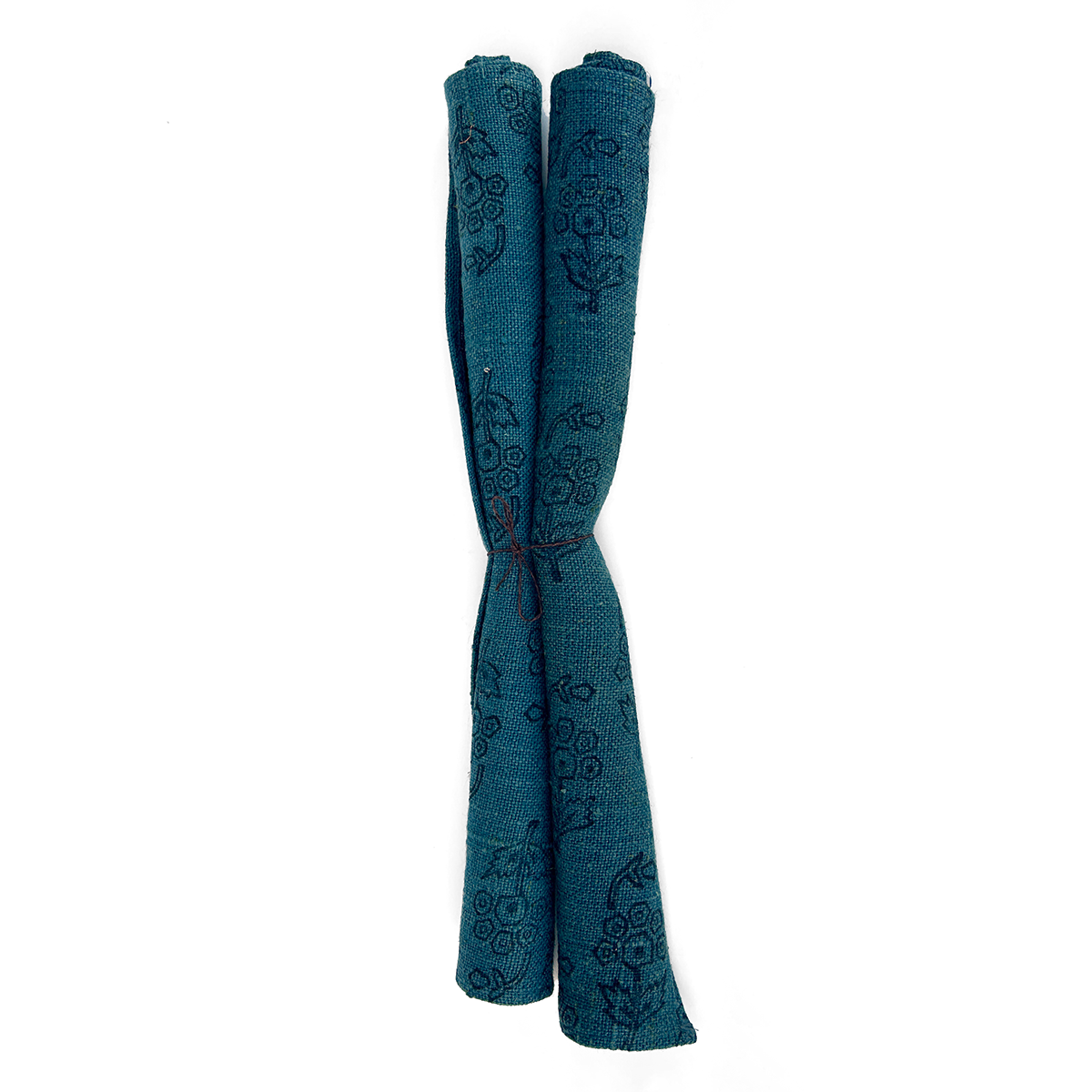 Linen Dyed Placemat Set/2 - Indigo Floral