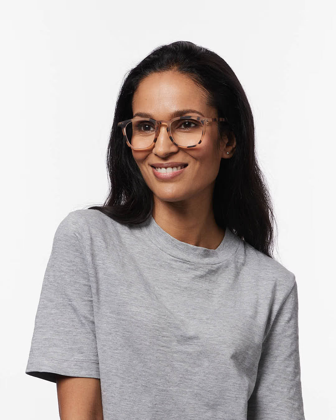 #E Reading Glasses - Light Tortoise