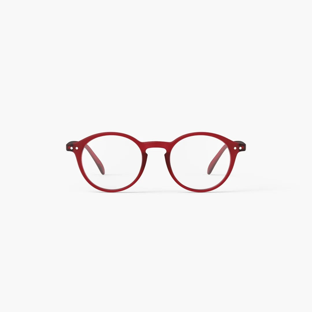 #D Reading Glasses - Cherry Red