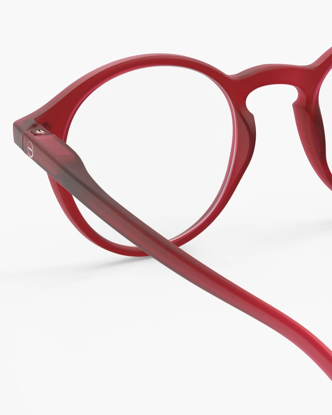 #D Reading Glasses - Cherry Red