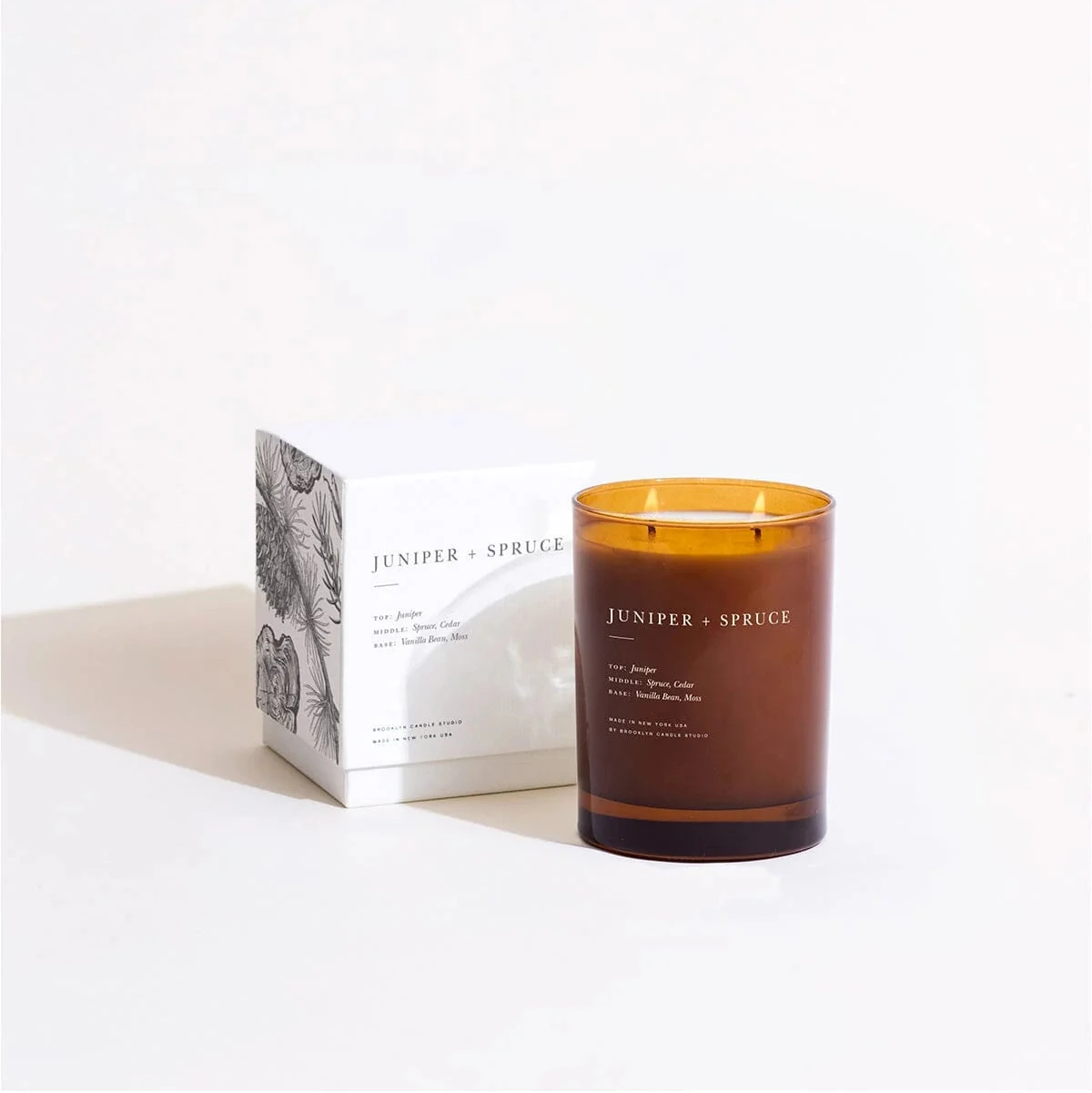 Juniper + Spruce 2-Wick Candle