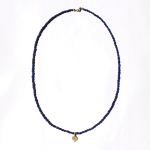 Kata Lapis Beaded Necklace