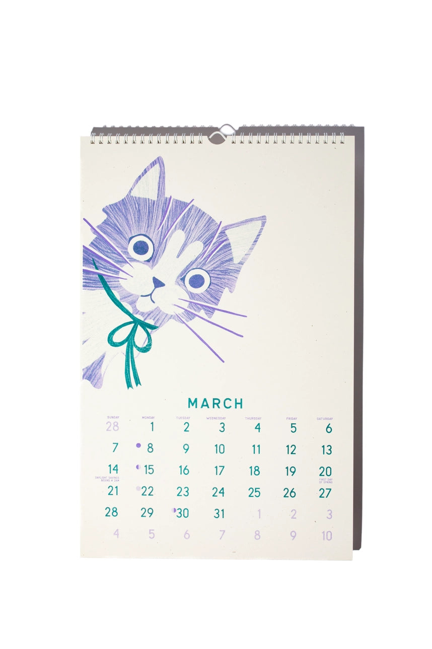Just Makin' It Through Kitty Wall Calendar - 2027
