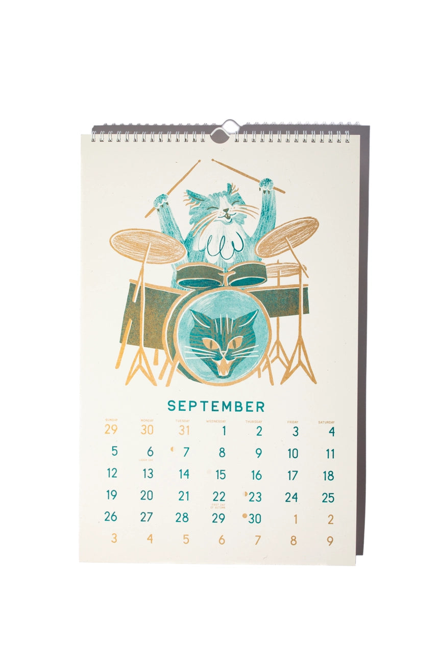 Just Makin' It Through Kitty Wall Calendar - 2027