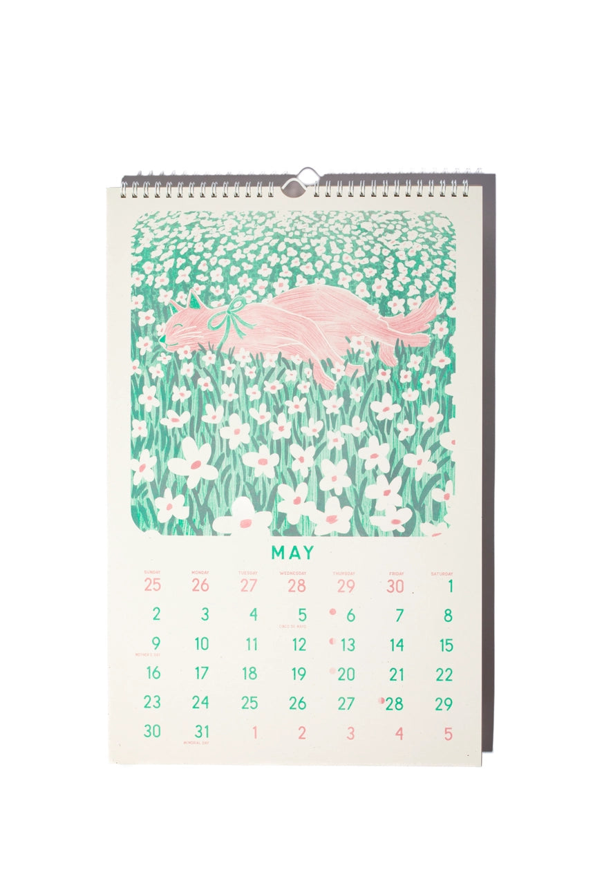 Just Makin' It Through Kitty Wall Calendar - 2027
