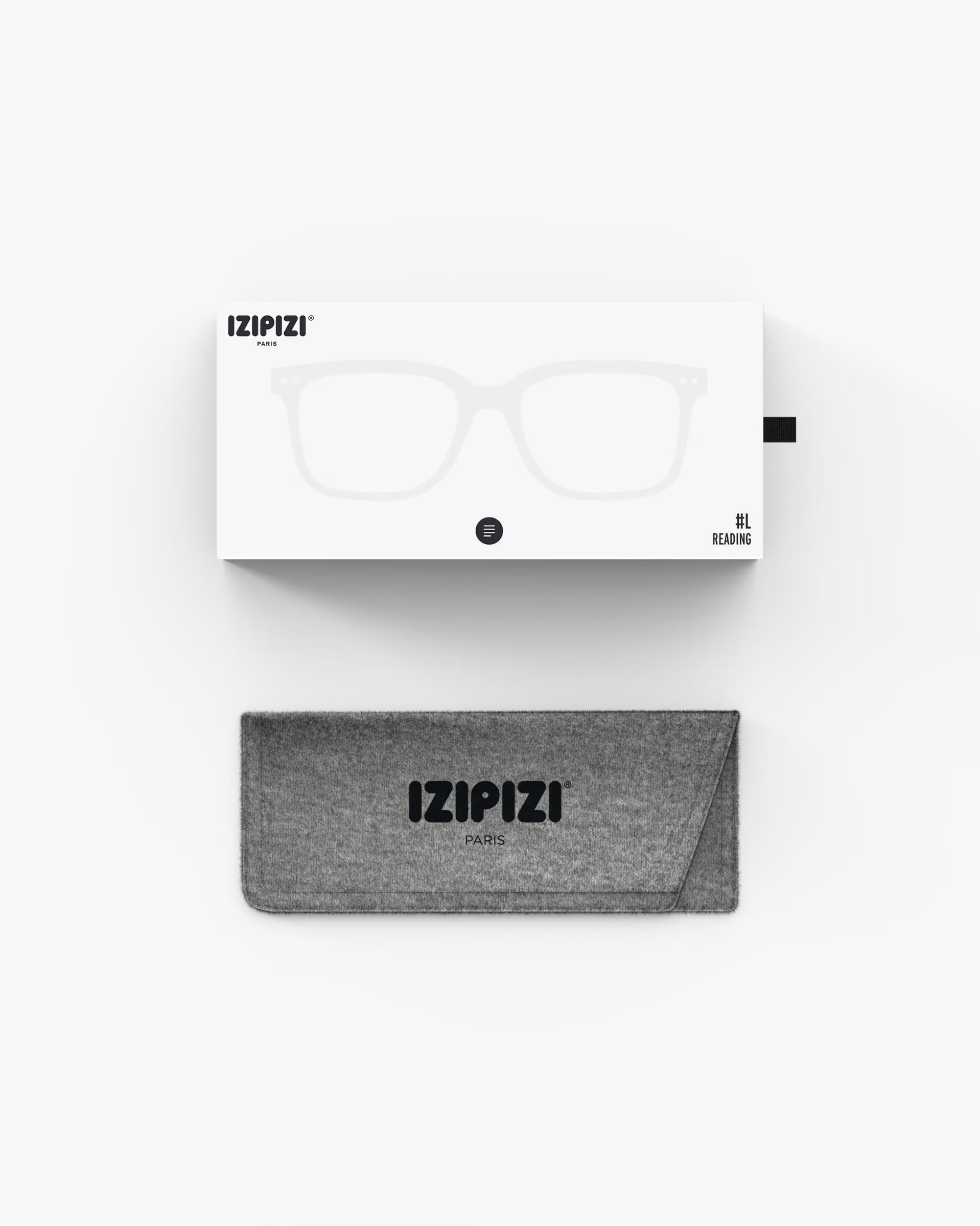 #L Reading Glasses - Crystal