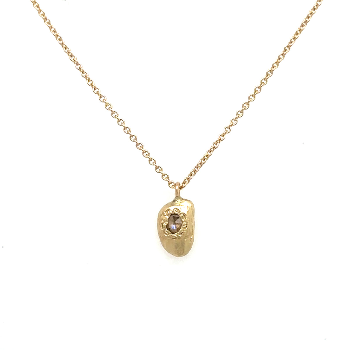 Ladyslipper Diamond Necklace