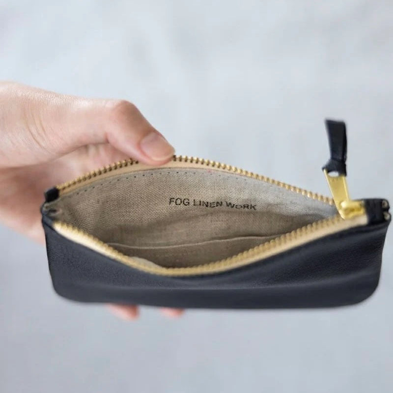 Joseph Pouch - Black Leather