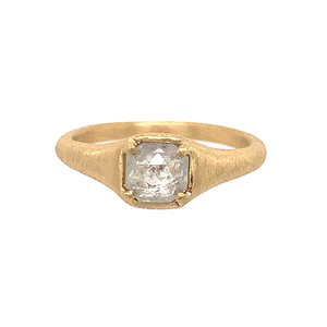 Light Grey Zen Diamond Ring