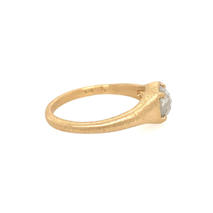 Light Grey Zen Diamond Ring