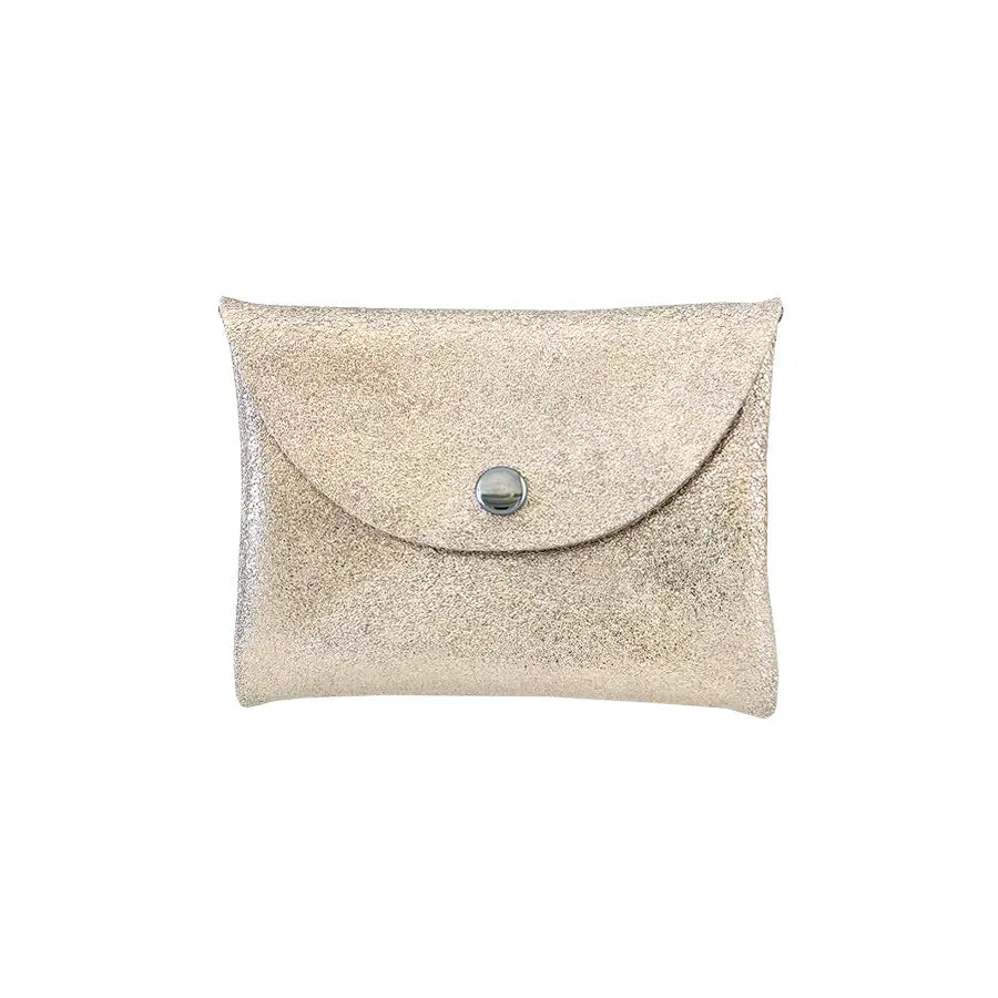 Medium Leather Snap Pouch