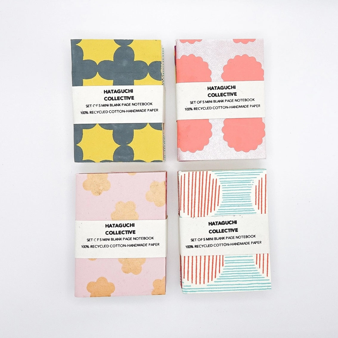 Hataguchi Mini Notebook - Set of 5
