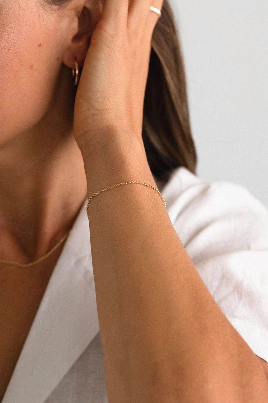 Minimal Chain Bracelet