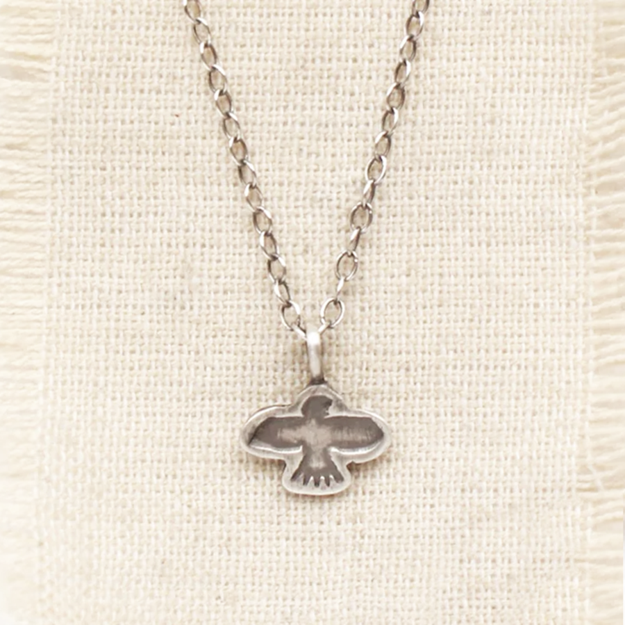 Mini Soar Charm Necklace