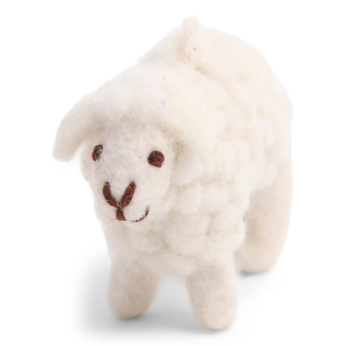 Felt Mini Sheep Ornament - White