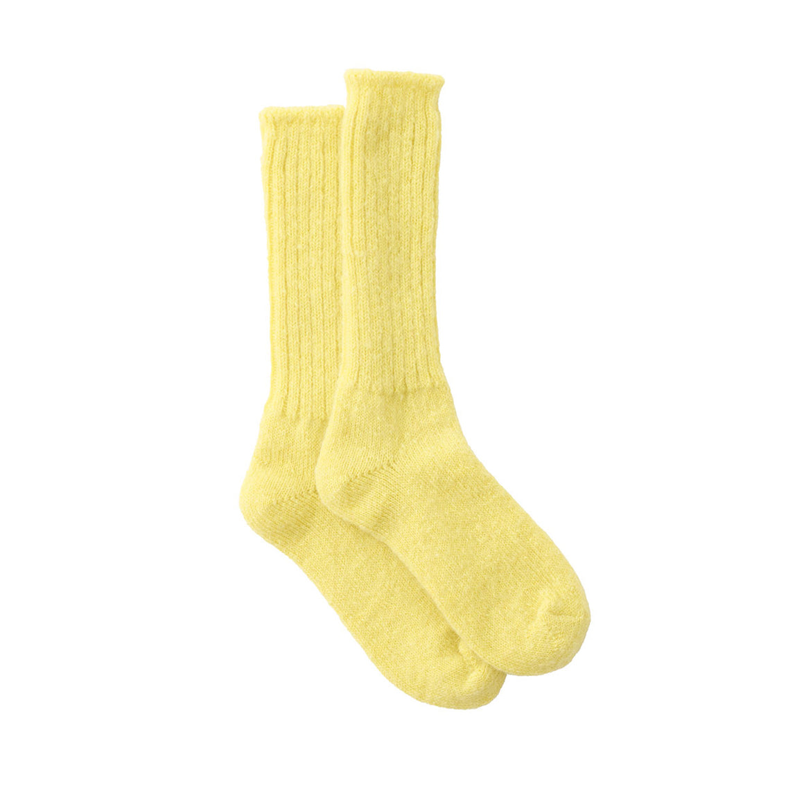 Mohair Socks - Yellow