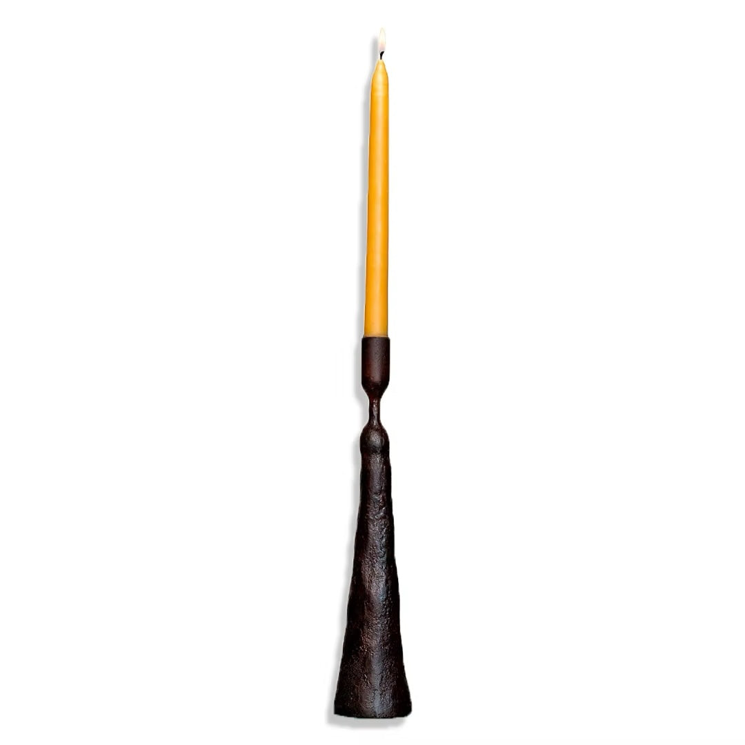 Tribe Iron Candlestick