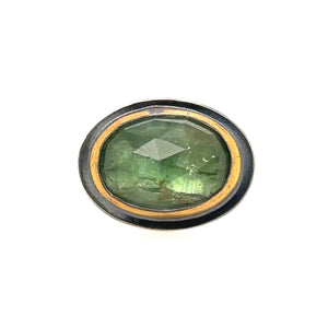 Green Kyanite East-West Ring