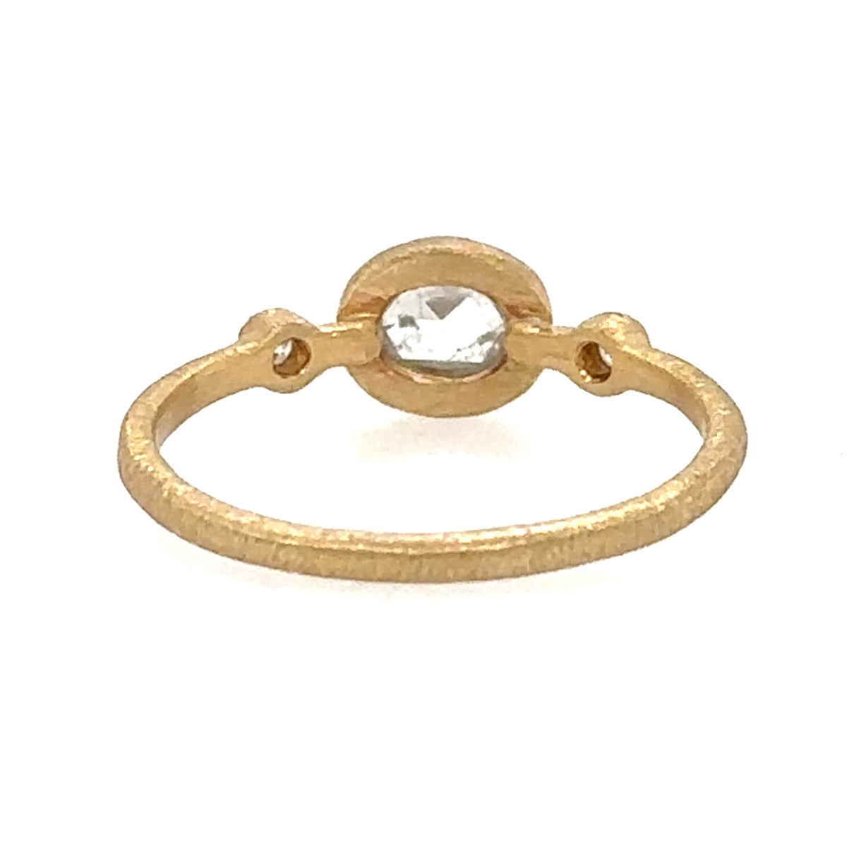 18k Grey Diamond Muguet Ring