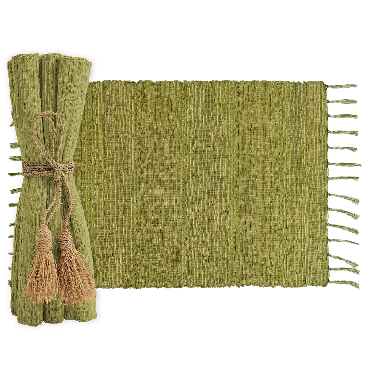 Vetiver Placemat - Avocado