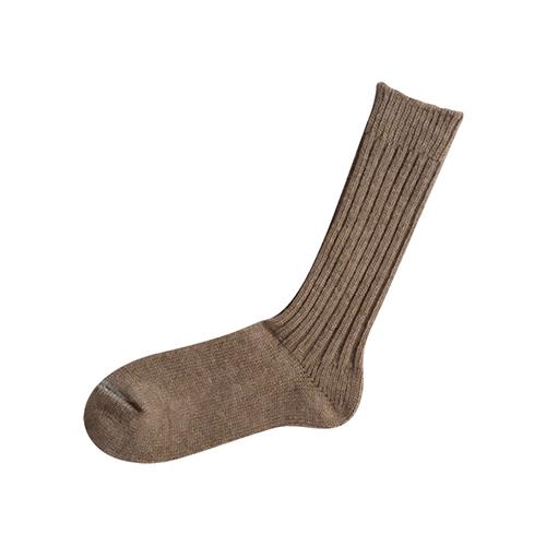 Wool Ribbed Socks