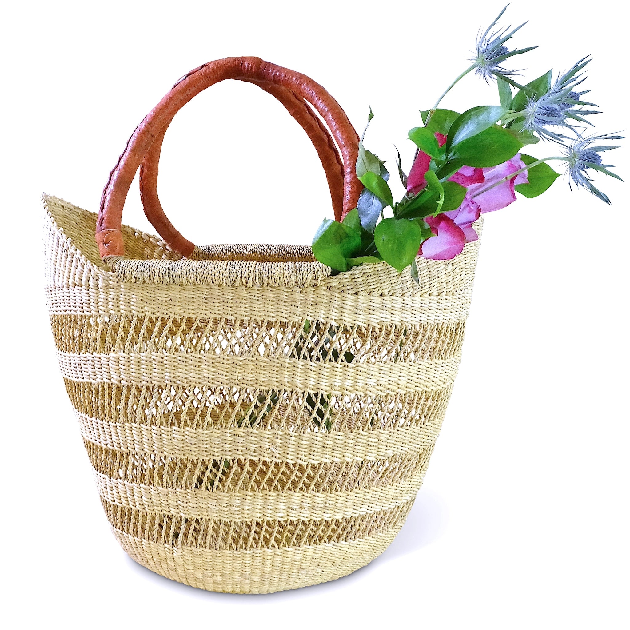 Open Weave Market Basket