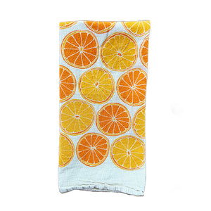 Oranges Tea Towel