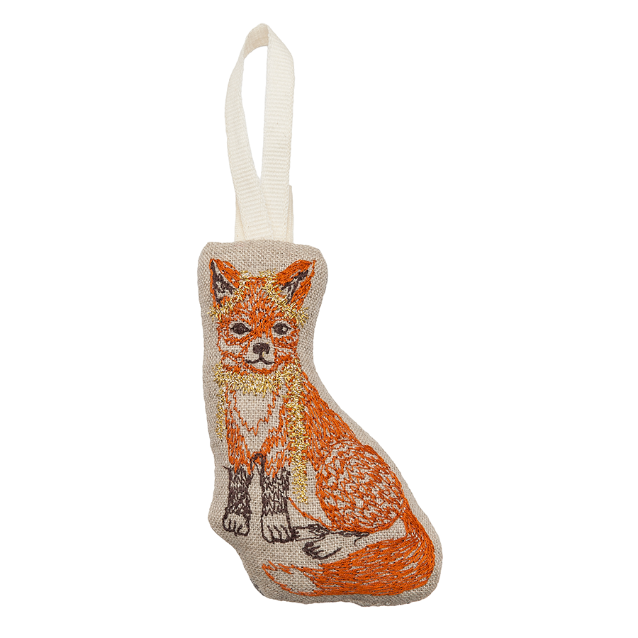 Fox Tree Trimmer Ornament