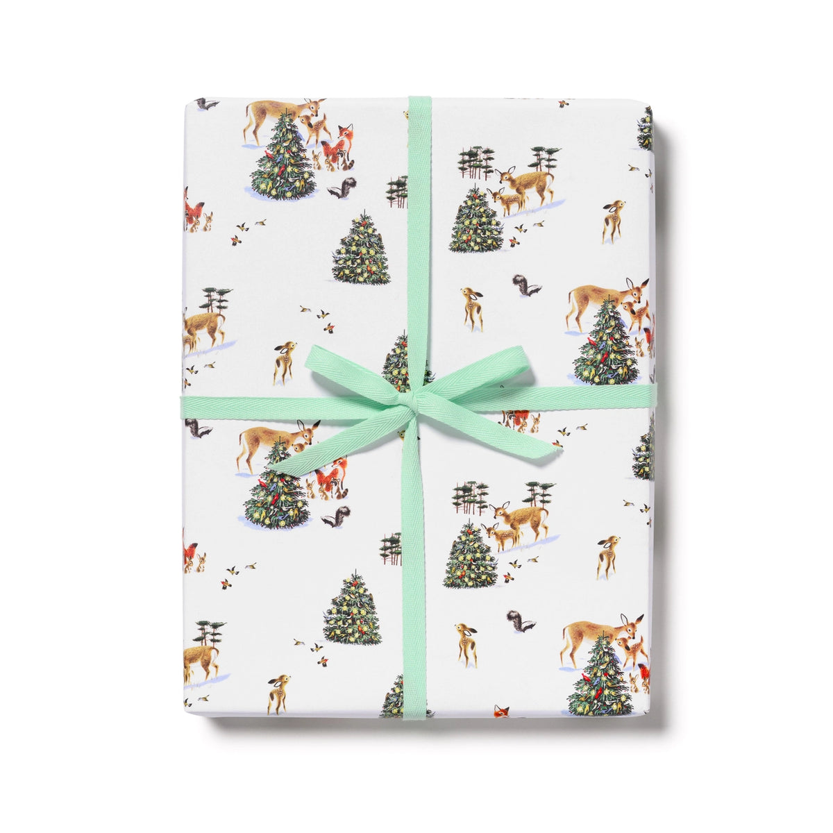 Peaceful Critters Holiday Gift Wrap