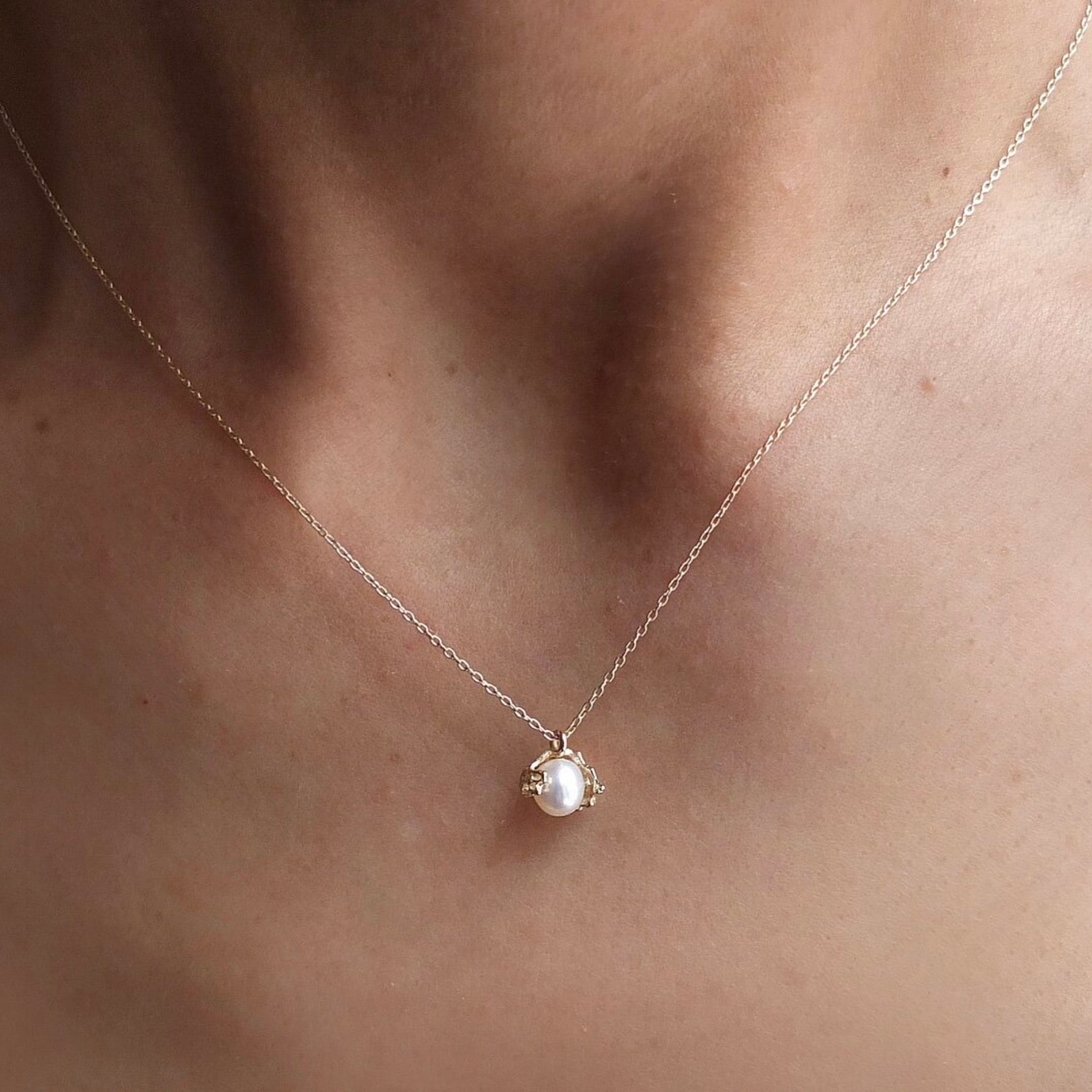 14k Fresh Water Pearl Necklace
